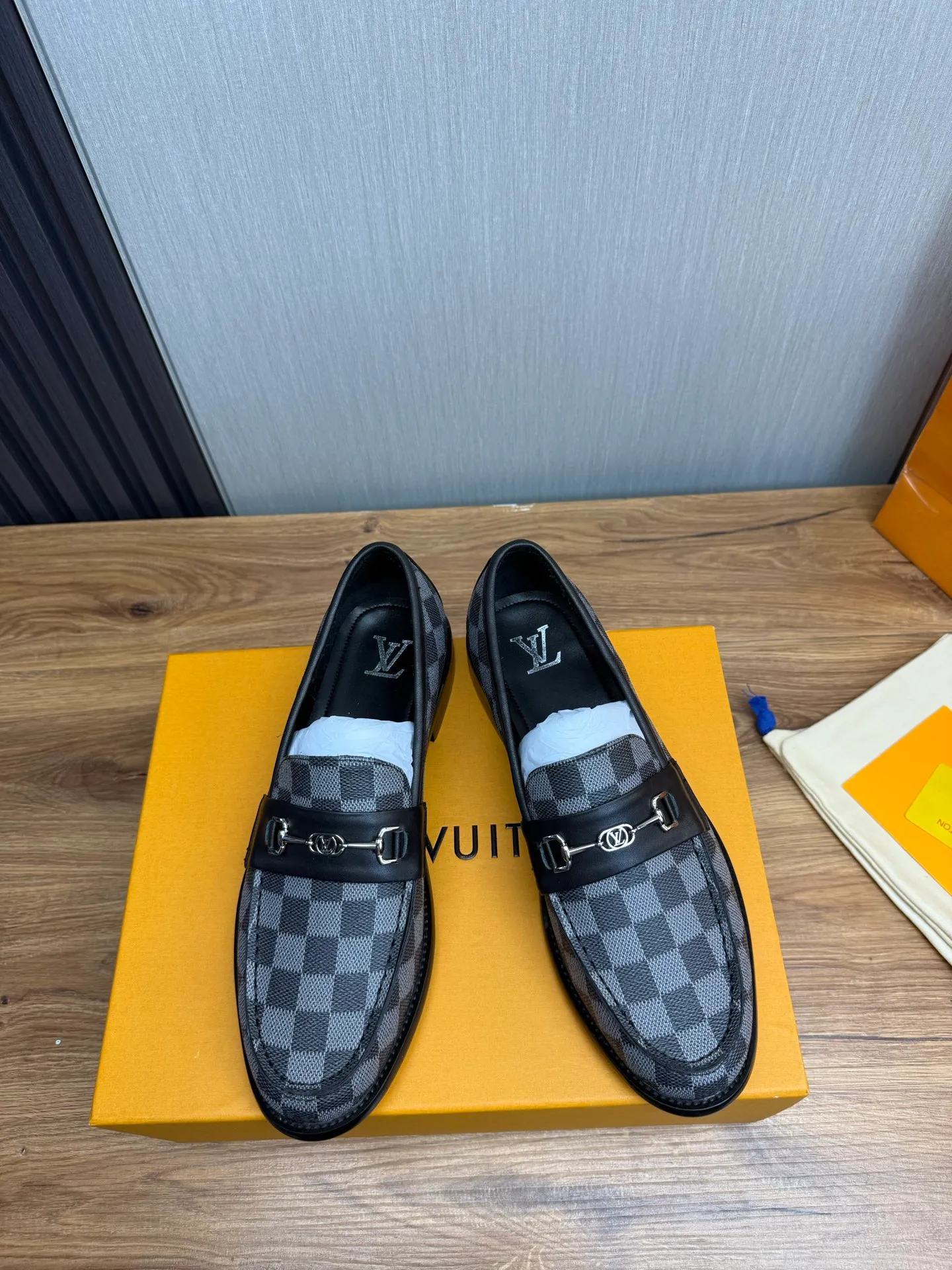 Factory 660💰 LV. Men's business casual leather shoes, all made of imported original brand leather, just to create a more comfortable wearing experience, original non-slip and wear-resistant outsole ✔️16-45 (38.45 non-returnable)